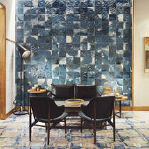 Плитка Peronda Fs Tradition Square Blue Lt 20x40 см, фото №1
