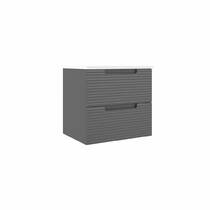 Тумба с раковиной Devit Acqua 088165G 60 см серый, фото №1