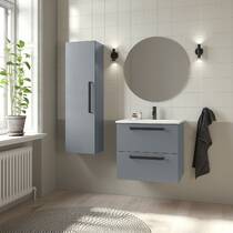 Тумба с раковиной Devit Fresh 088723B подвесная 60 см синий, фото №2