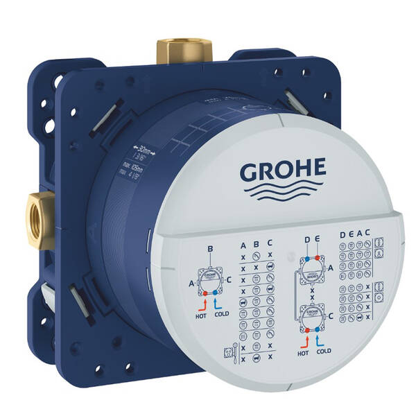 Душова система прихованого монтажу Grohe Tempesta 250 UA26416SC3, фото 6