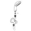 Душова система прихованого монтажу Grohe Tempesta 250 UA26416SC3, фото 13