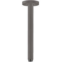 Тримач верхнього душу Hansgrohe 27389340 стельовий, хром чорний матовий, фото №1