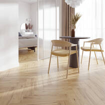 Керамограніт Golden Tile Dream Wood світло-бежевий S6V920 15х60 см, фото №2