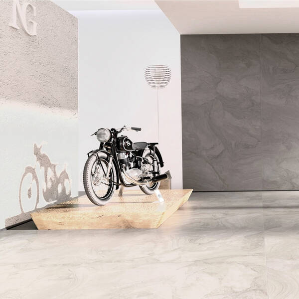 Керамограніт Megagres Atlantis Mat White Rect 60x120 см - купити в
