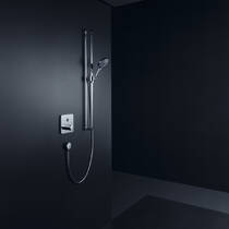 Смеситель скрытого монтажа для душа Axor ShowerSelect 36705310 с термостатом, матовое красное золото, фото №4