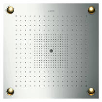 Верхній душ Axor ShowerSolutions 10627800 з підсвіткою, сталевий, фото №1