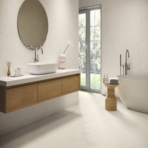 Керамогранит Ape Ceramica Argillae Neve Rect 60x120 см - купить в