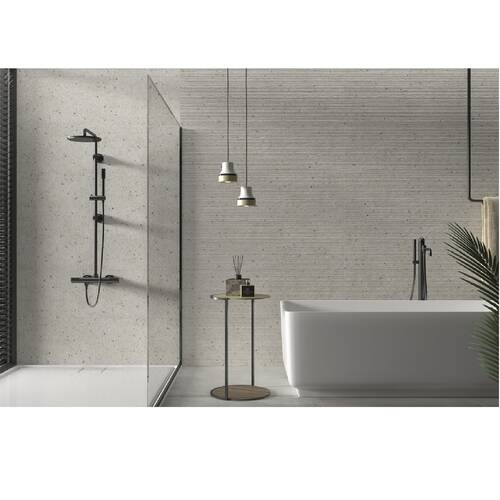 Плитка Ape Ceramica Re-Use Grey Rect. 40x120 см, фото 2