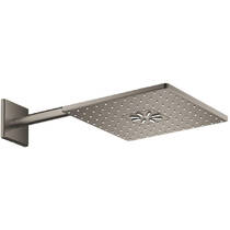 Верхній душ Grohe Rainshower SmartActive Cube 26479AL0 з кронштейном 430 мм, графіт, фото №2