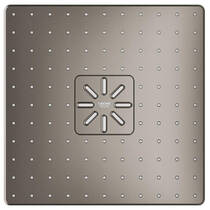 Верхній душ Grohe Rainshower SmartActive Cube 26479AL0 з кронштейном 430 мм, графіт, фото №3