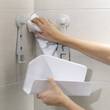 Полиця пластикова Joseph Joseph 01000953 70549 кутова з дзеркалом білий, фото 3