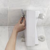 Полка пластиковая Joseph Joseph 01000953 70549 угловая с зеркалом белый, фото №4