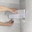 Полиця пластикова Joseph Joseph 01000953 70549 кутова з дзеркалом білий, фото 5