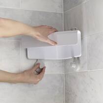 Полка пластиковая Joseph Joseph 01000953 70549 угловая с зеркалом белый, фото №5