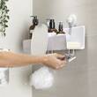Полиця пластикова Joseph Joseph 01000952 70548 для душу з дзеркалом, фото 3