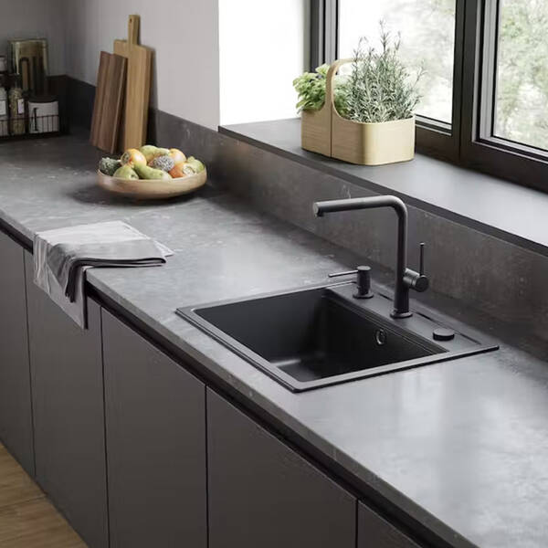 Дозатор для рідкого мила Hansgrohe 40438670 A41 вбудований чорний матовий, фото 4
