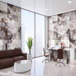 Керамограніт Megagres Hg Smoke Brown 60x120 см, фото 2