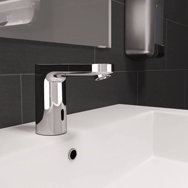 Змішувач для раковини Hansgrohe Vernis Blend 71503000 електронний, хром, фото 3