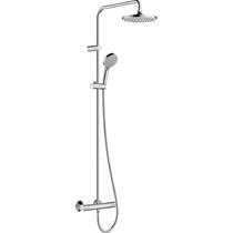 Душевая система Hansgrohe Vernis Blend Showerpipe 200 1jet 26276000 с термостатом, фото №1