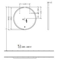 Дзеркало Villeroy & Boch Subway 3.0 A4649100 з підсвіткою, білий матовий, фото №4