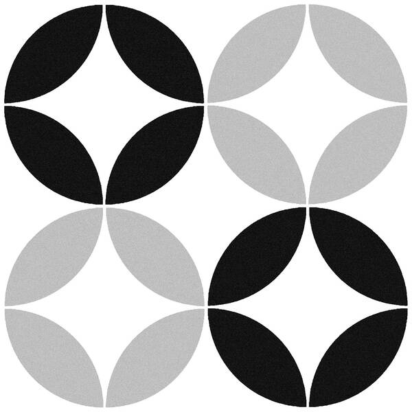 Керамограніт Geotiles Bora Black 22,3x22,3 см, фото 1