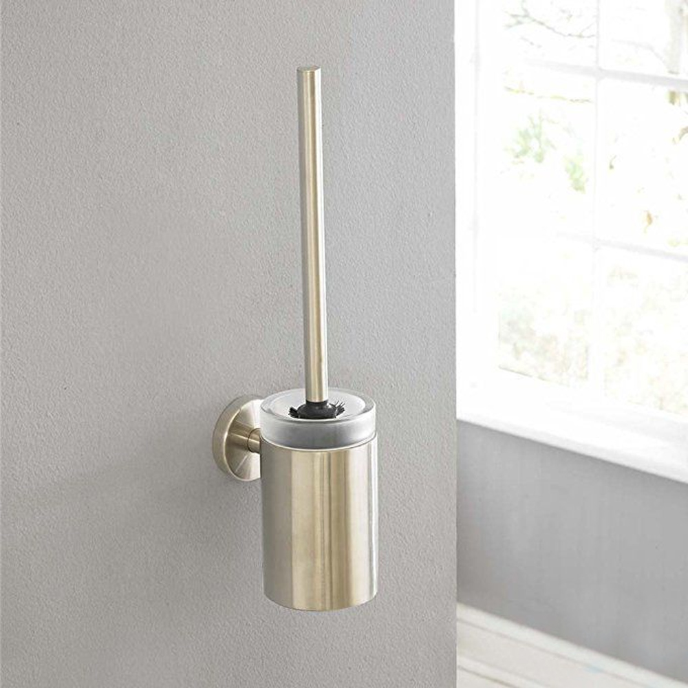 40522820 Logis Щітка д/унітазу, Brushed Nickel (1 сорт)