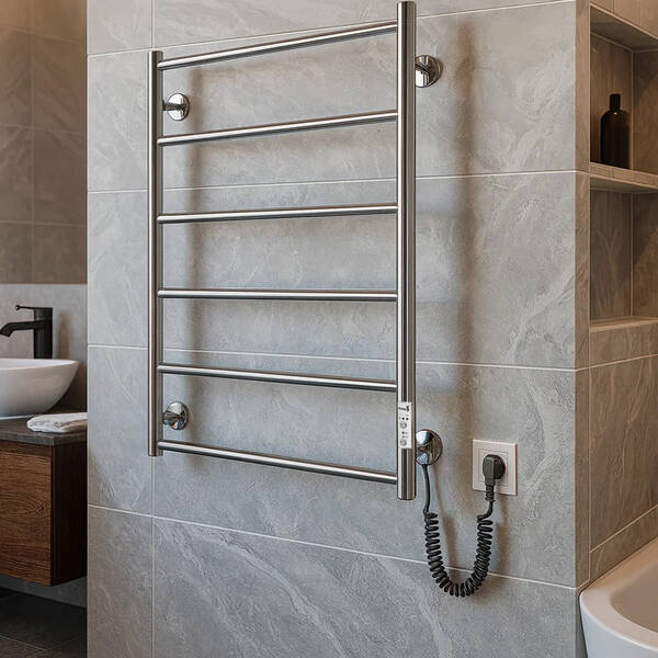 Полотенцесушитель электрический Mario Классик F НР-I 800х530/75 TR K, 810х520 мм хром 100 Вт, фото 1