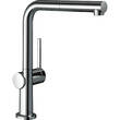 Змішувач для кухні Hansgrohe Talis M54 72808000 з висувним виливом, хром, фото 1