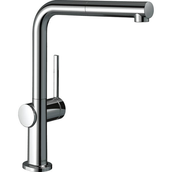 Змішувач для кухні Hansgrohe Talis M54 72808000 з висувним виливом, хром, фото 1