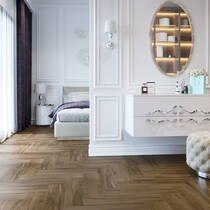 Керамограніт Golden Tile Dream Wood коричневий S67920 15х60 см, фото №2
