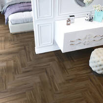 Керамограніт Golden Tile Dream Wood коричневий S67920 15х60 см, фото №3