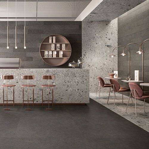 Керамограніт Italgraniti Ceppo Di Gre' Cg0188 Grey Sq 80x80 см, фото 4