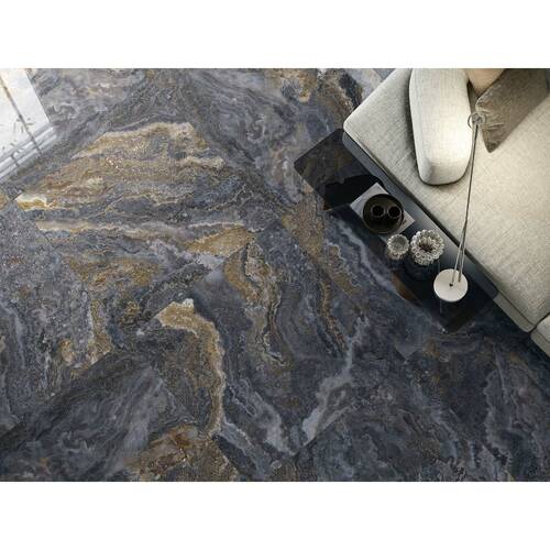 Керамограніт Argenta Ceramica Linz Blue 120x260 см, фото 2