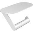 Тримач для туалетного паперу Hansgrohe WallStoris 27928700 з полицею, білий матовий, фото 1