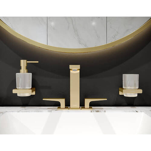 Дозатор для рідкого мила Hansgrohe AddStoris 41745990 золото, фото 3