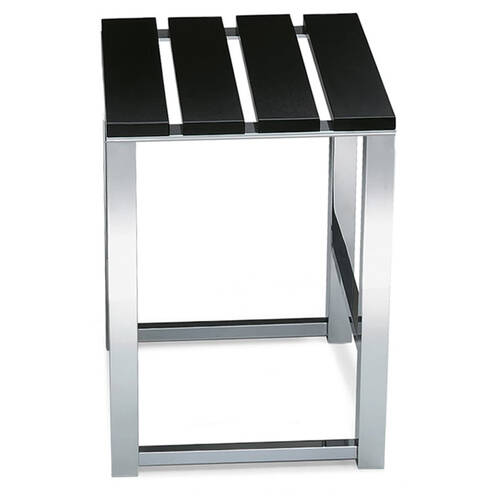 Табуретка для душевой кабины Decor Walther Universal DW 68 0503605 ярко-черный/дерево, фото 1