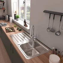 Змішувач для кухні Hansgrohe Focus M42 71801000 з висувним душем, фото №3
