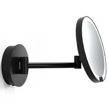 Косметическое зеркало Decor Walther Just Look Wd 7x 0123660 с LED подсветкой черный мат, фото №1