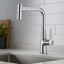 Змішувач для кухні витяжний Devit Snape 100841 з висувним виливом