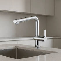 Змішувач для кухні Devit Snape 100847 хром, фото №4