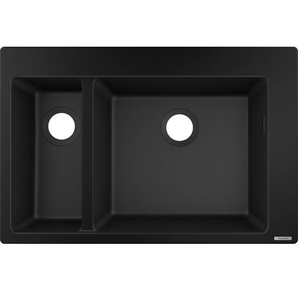 Мойка для кухни Hansgrohe Graphiteblack (S510-F635) 43315170, фото 1