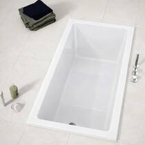 Ванна акриловая Geberit Selnova Square 554.385.01.1 170х75 см с ножками, фото №1