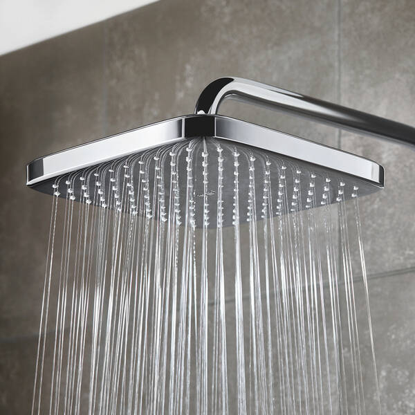 Душова система Grohe New Tempesta Cosmopolitan System 250 Cube 26691000 з термостатом, фото 6