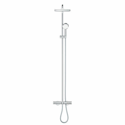 Душова система Grohe New Tempesta Cosmopolitan System 250 Cube 26691000 з термостатом, фото 2
