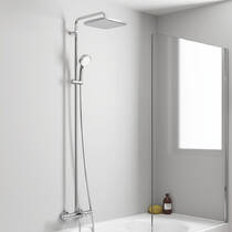 Душевая система Grohe New Tempesta Cosmopolitan System 250 Cube 26691000 с термостатом, фото №7