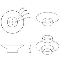 Мыльница Decor Walther Classic DW 481 0837300 хром, фото №2
