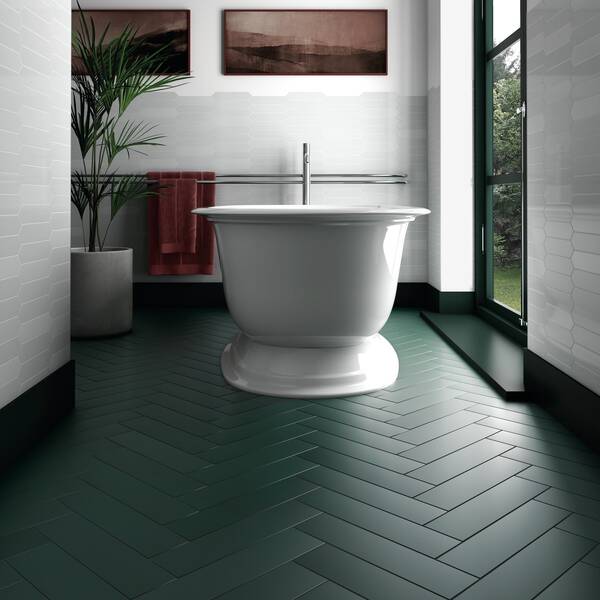 Керамограніт Equipe Ceramicas 25888 Stromboli Viridian Green 9,2x36,8 см, фото 2