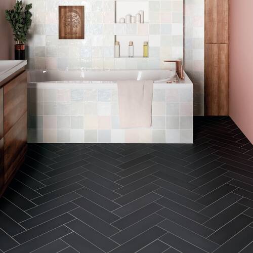 Керамограніт Equipe Ceramicas 25897 Stromboli Black City 9,2x36,8 см, фото 2