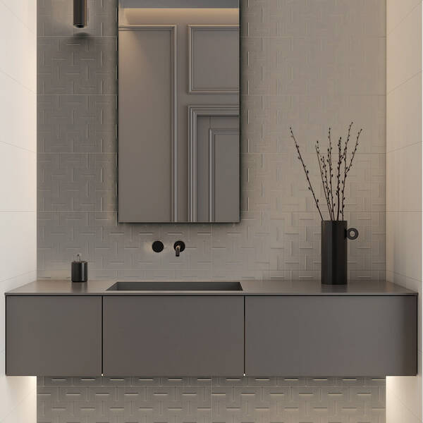 Плитка Argenta Ceramica Carpenter Line Grey 30x90 см, фото 2