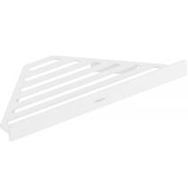 Полка металлическая Hansgrohe AddStoris 41741700 угловая, белый матовый, фото №1